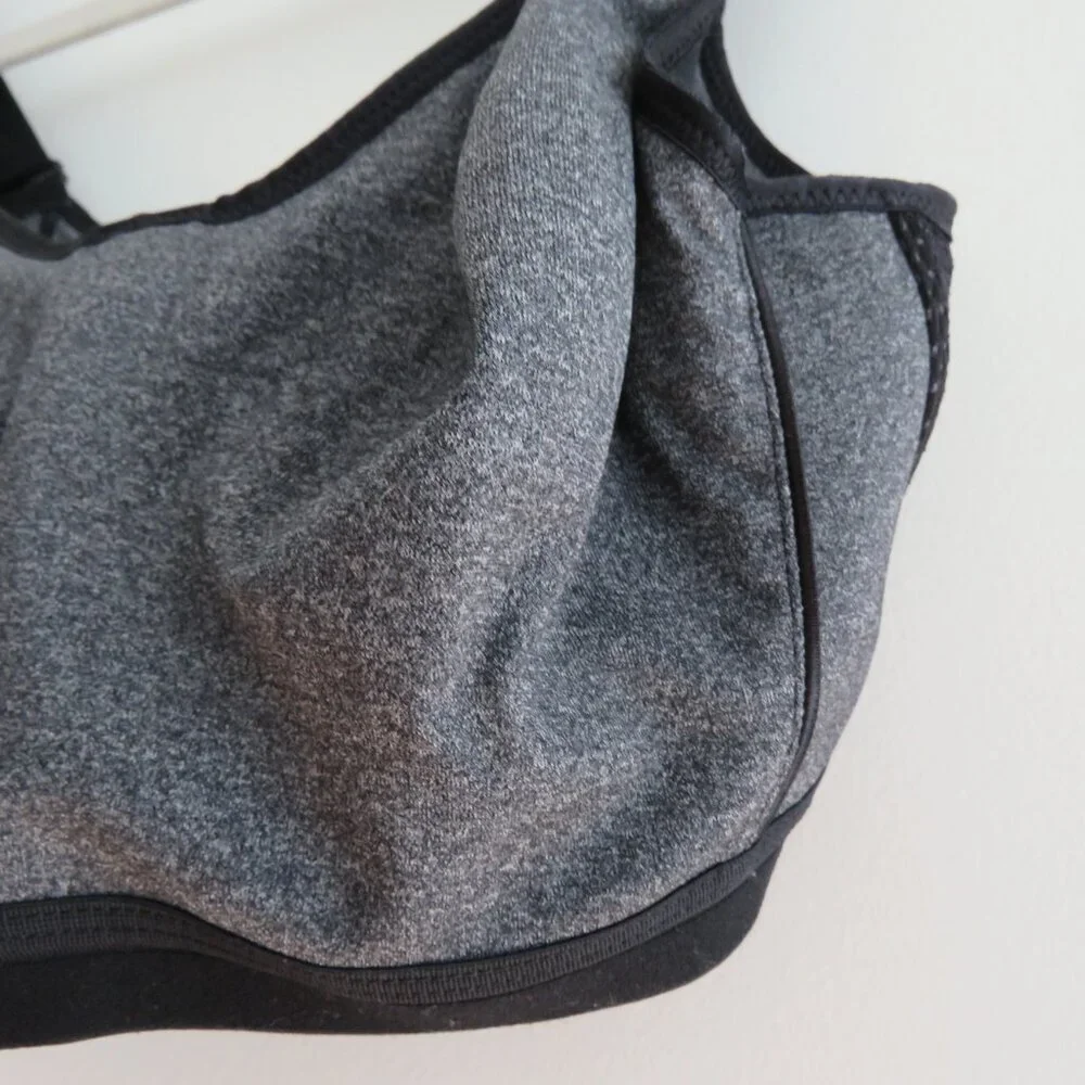 WACOAL Brandi Sport Underwire Bra in Gray Heather Support Athleisure - Size 34D - Picture 5 of 13